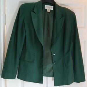 Jones New York Suit Green Size 10 Petite